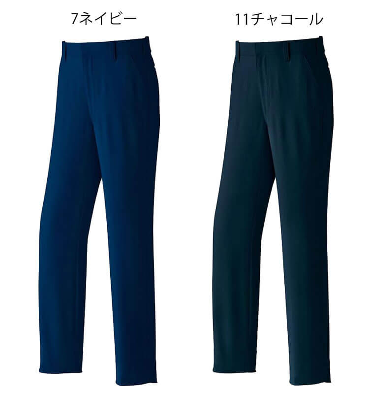 【 ぴちょん】 アサヒチョウ asahicho 旭蝶 ノータックパンツ 881 作業服 ストレッチ