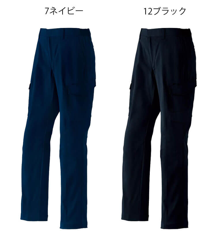 アサヒチョウ asahicho 旭蝶 ノータックカーゴパンツ E892 作業服 エコ