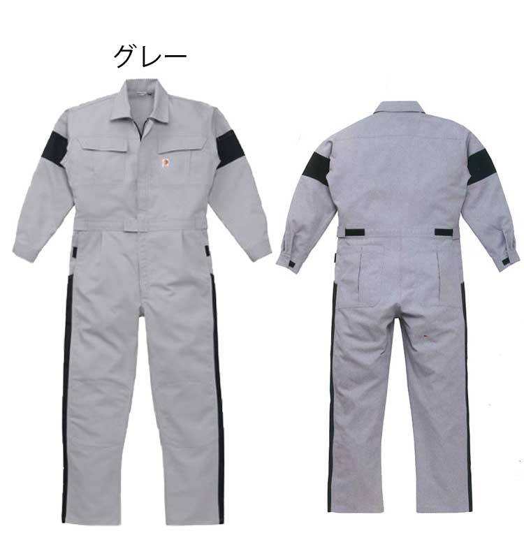 最新な つなぎ作業服 kansai 反射型ツヅキ服 12-KM-209 山田辰 カンサイ 大きいサイズ4L 5L