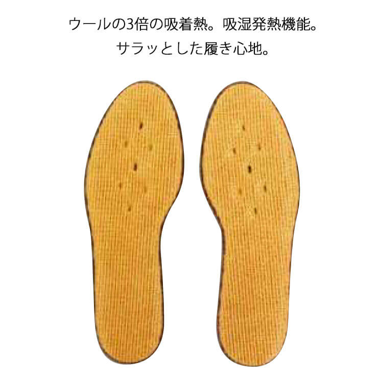 防寒サランソフトインソール 福徳産業 中敷き 日本製 吸湿 発熱