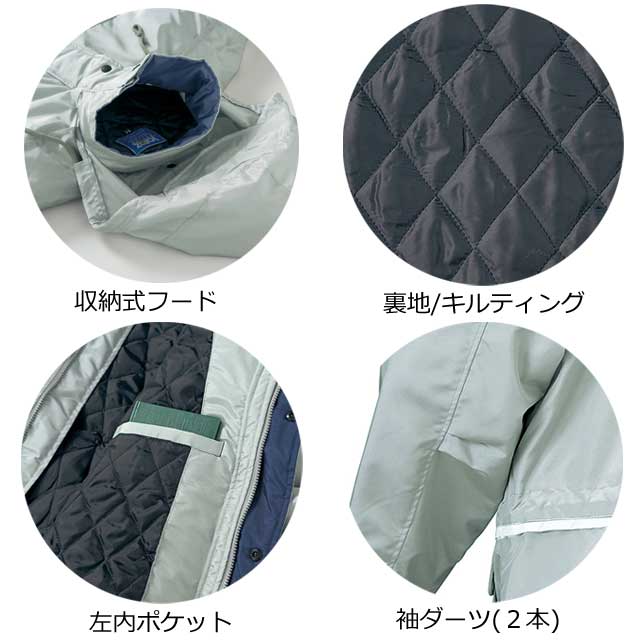 ジャンパー Men's Hooded Heavyweight Winter Jacket Green Size XXL New ZXBLK