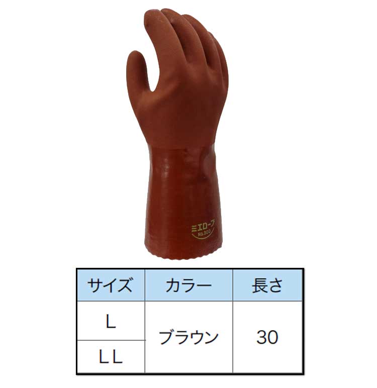 楽天 送料無料にならない No300 作業手袋 ミエローブ|作業服・作業着の総合 mie204 10双 ハンド・アームプロテクション