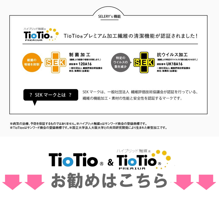 TioTio 抗ウイルス素材 セロリー
